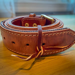 Full-grain Hermann Oak leather EDC belt