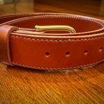 Full-grain Hermann Oak leather EDC belt