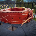Full-grain Hermann Oak leather EDC belt