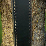 Heavy-duty 1.5-inch Hermann Oak leather working dog collar