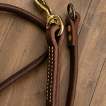 The Last Lead You’ll Ever Need tail-ring leather working dog lead