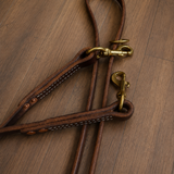 The Last Lead You’ll Ever Need dual-snap leather working dog lead