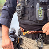 The Braided Working Lead in field use on a working K9 handler